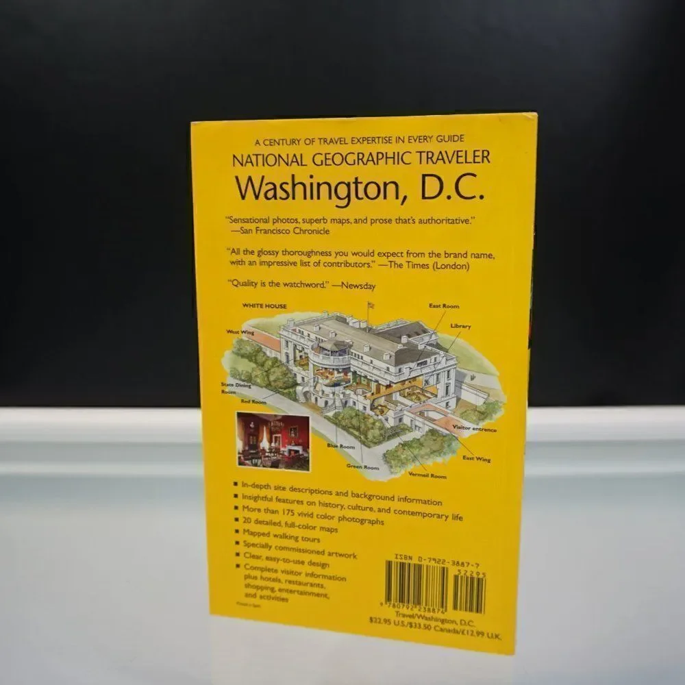 National Geographic Traveler Washington D.C. by John M. Thompson 2005